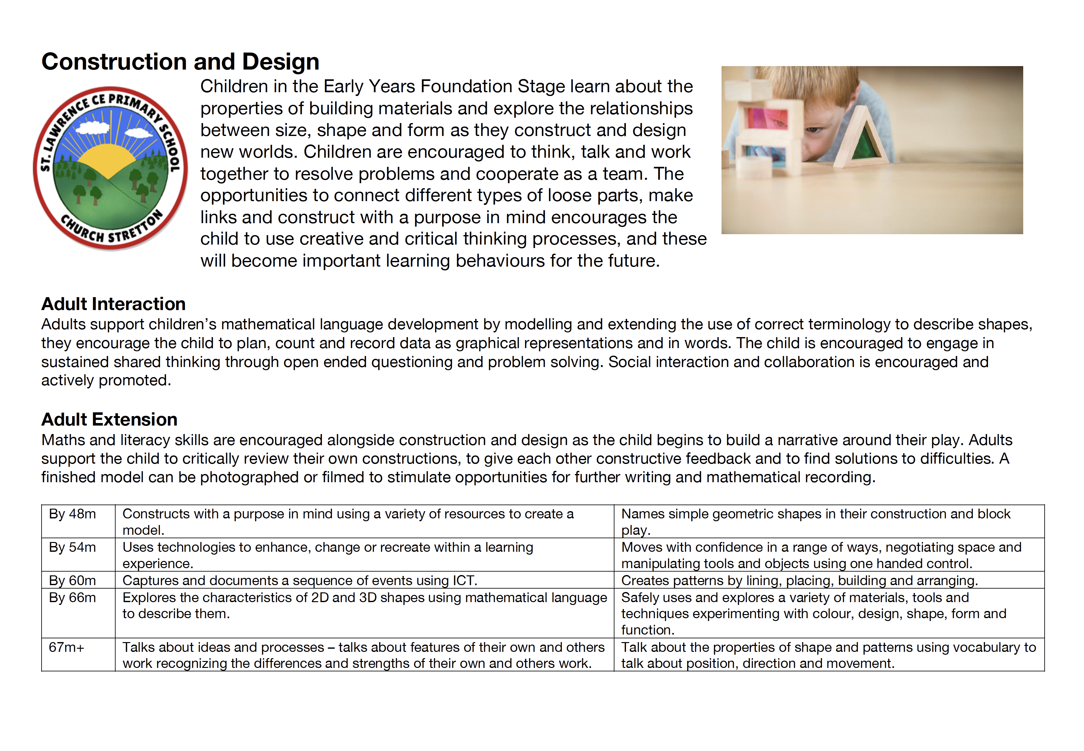 Continuous Provision - Construction and Design